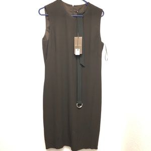 SOLD Gucci Brown Knee Length Dress